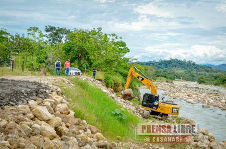Garantizada movilidad a seis veredas de Sabanalarga tras socavación de la quebrada La Piñalera