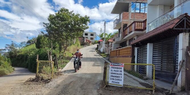 Informe de entrega y ejecución de obras por la secretaria de planeación e infraestructura de Sandoná