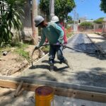 Inicia fase de pavimentación en el barrio Santa Fe