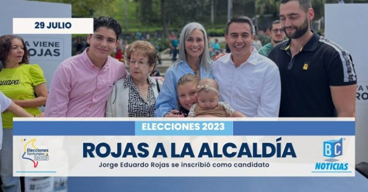 Jorge Eduardo Rojas se inscribió como candidato a la Alcaldía de Manizales