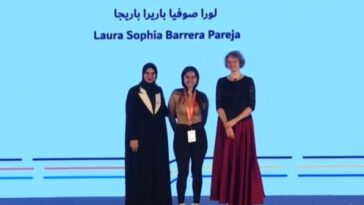 La quindiana Laura Barrera ganó para Colombia la primera medalla en Olimpiada Internacional de Biología