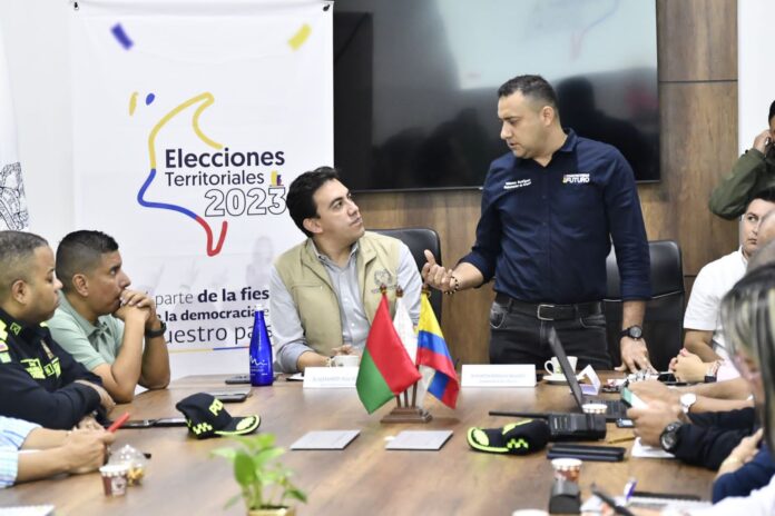 Más apoyo del Gobierno Nacional para garantizar éxito de jornada electoral piden Registrador Vega Rocha y Gobernador de Arauca