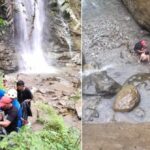 Menor de 14 años fue rescatada luego de caer en los Chorros de San Rafael de Calarcá