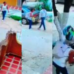 Mujer trató de huir de los ladrones, pero no pudo y la alcanzaron, en Barranquilla