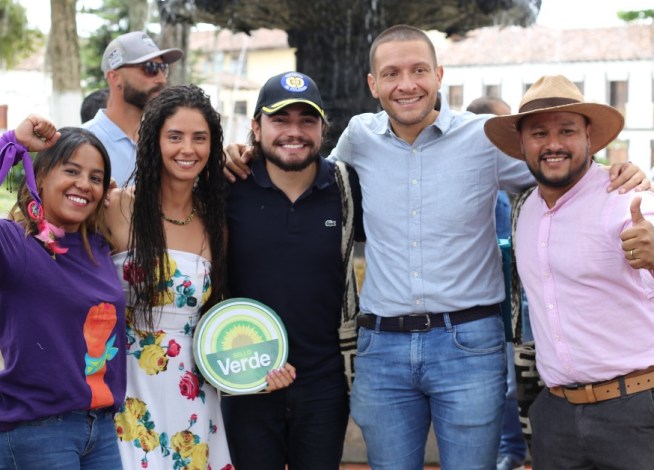Partido Verde entregó avales a Concejos y Asamblea en varios municipios de Caldas