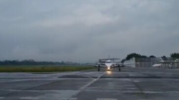 Por la lluvia, está cerrado el Aeropuerto Olaya Herrera de Medellín