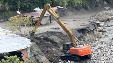 Quetame: Por nuevo represamiento ordenan urgente evacuación de zona de desastre