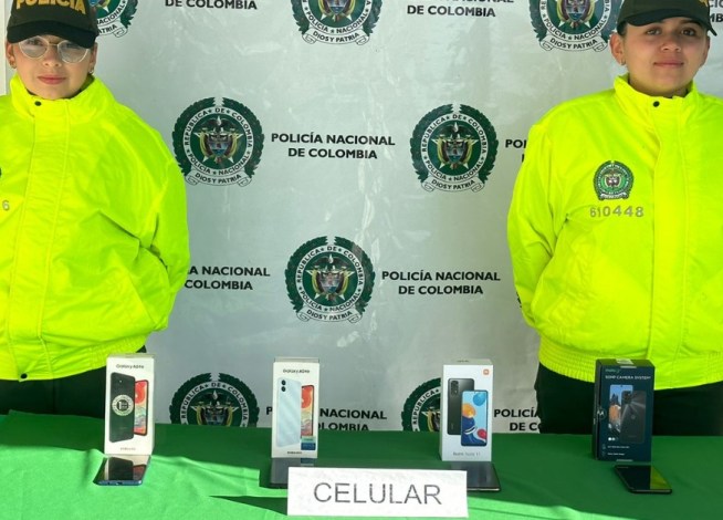 Recuperaron 23 celulares que fueron robados en Caldas