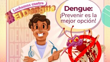Secretaría de salud departamental entrega medidas de protección contra el dengue 