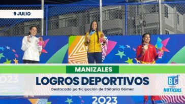 Stefanía Gómez Hurtado, triunfa con tres medallas en los Juegos Centroamericanos y del Caribe
