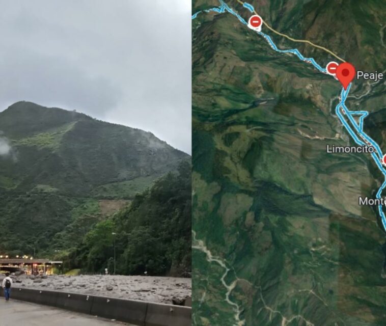 Tragedia en Quetame: este es el sitio exacto de la avalancha (mapa)