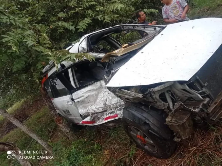 Trágico accidente en vía Campoalegre – Hobo cobra la vida de dos jóvenes