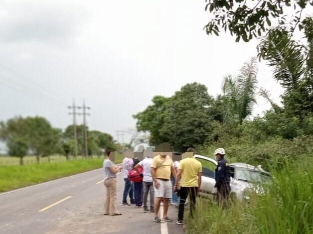 Una persona resultó herida en accidente de tránsito en la vía Aguazul – Maní