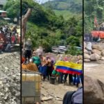 VIDEO. En zona limítrofe de Anorí y Amalfi, usaron niños como escudo para evitar operativos contra minería ilegal