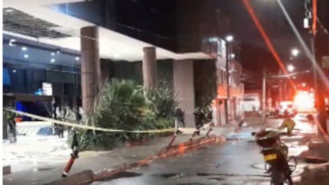 Policia busca a responsables de ataque con explosivo en un hotel de Fontibon
