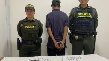 Venezolano capturado por porte de armas de fuego