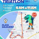 ¡Atención! Habrá cierre de vías por triatlón de los Juegos Suramericanos de Playa 