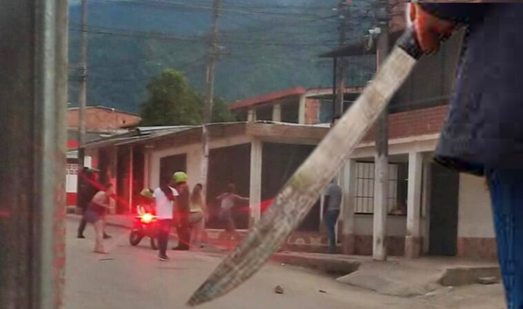 desquiciado a machete