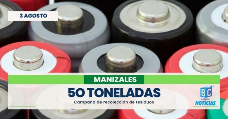 50 toneladas de residuos buscan ser recolectados en Manizales