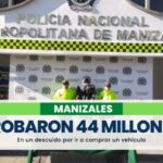 A un hombre le robaron 44 millones luego de haberlos retirado de un banco en Manizales