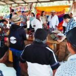 Un encuentro con comunidades Wayuu de La Guajira que solicitó la presencia de la Unidad de Restitución de Tierras -URT-, al director general, Giovanni Yule.
