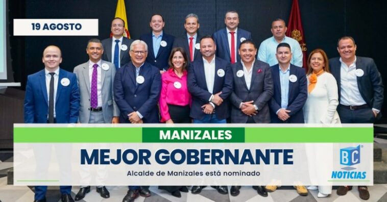 Alcalde de Manizales está nominado como uno de los mejores gobernantes de Colombia