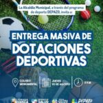 Alcaldía de Ciénaga y DEPAZO entregan dotaciones deportivas