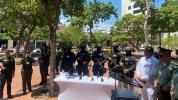 Alcaldía destaca resultados del grupo Goes de la Policía de Santa Marta