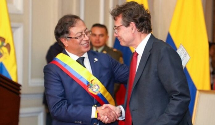 Gustavo Petro y Alejandro Gaviria