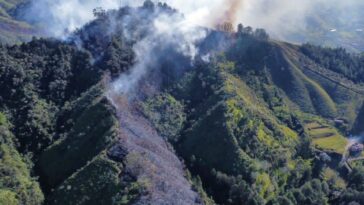 Antioquia está en alerta por incidencia de incendios forestales: van 445 este año