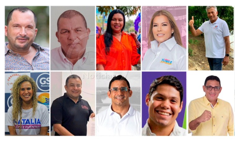 Así fueron ubicados los candidatos a la Alcaldía de Montería en el tarjetón