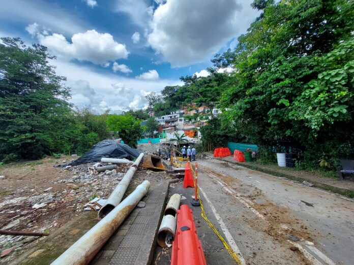 Avanza construcción del puente de Parque Infantil