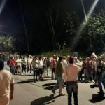 Comunidad protesta por el peaje en la Transversal del Sisga