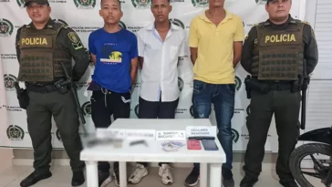 Cuatro capturados por porte ilegal de armas