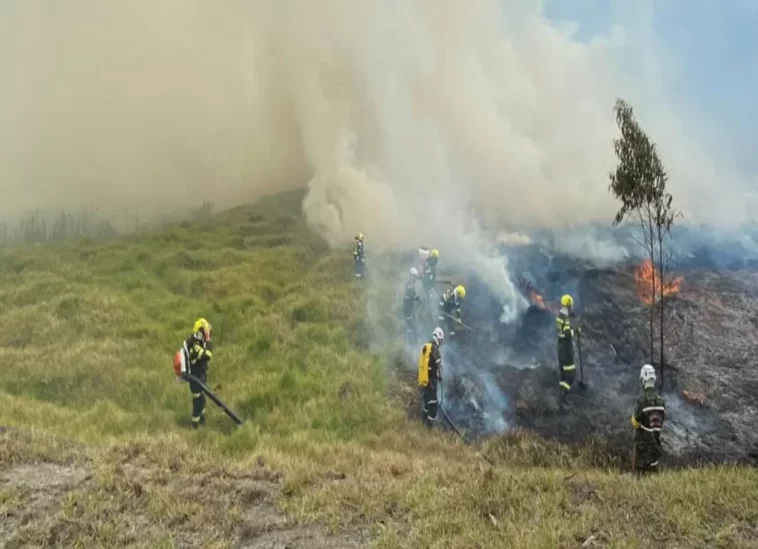 Cundinamarca, Soacha, incendios