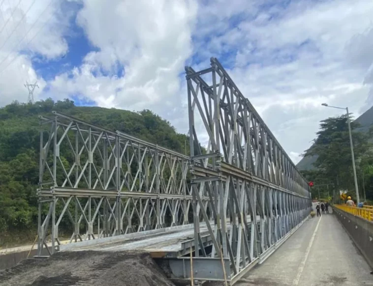 Cundinamarca, Quetame, puente, Vía al llano