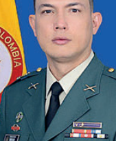 El Teniente Coronel Carlos Mauricio Salas Esteban, Comandante Batallón de Artillería No. 8 San Mateo