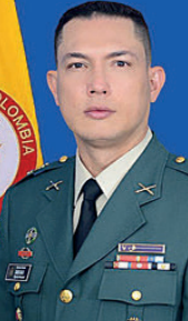 El Teniente Coronel Carlos Mauricio Salas Esteban, Comandante Batallón de Artillería No. 8 San Mateo