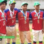 El béisbol U23 entregó medallas en los juegos departamentales para departamentales Córdoba valle de Titanes