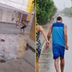 En Barranquilla volvió a llover y las peleas de jóvenes no se hicieron esperar