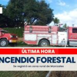 En la vereda La Pava se registró un incendio forestal