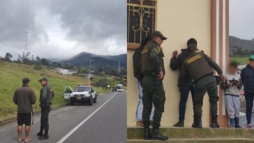 En paradero de buses y comercio, el patrullaje de la Policía para evitar robos en Pasto