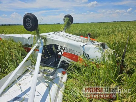 En pleno vuelo la avioneta sufrió un daño en el motor y se precipitó a tierra: Cesar Ortiz Zorro