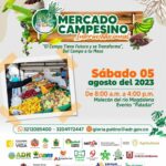 Este sábado prográmese y participe del mercado campesino institucional.