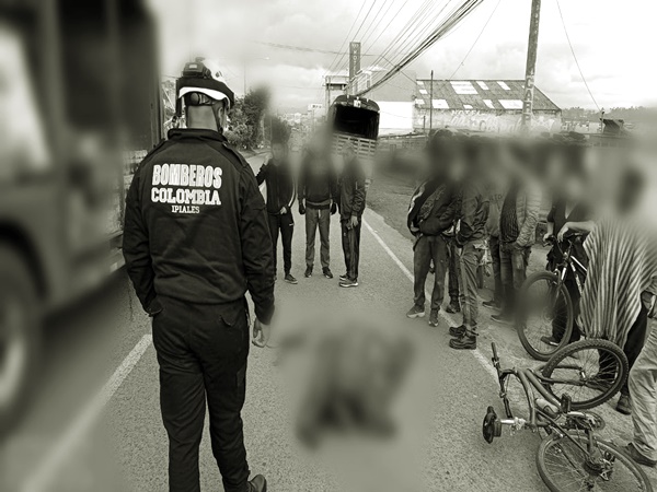 Murió ciclista en Ipiales