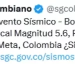 Fuerte temblor en Cundinamarca, Meta y el centro del país