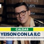 Industria Licorera de Caldas oficializa alianza con el cantante Yeison Jiménez para impulsar sus marcas