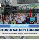 Jorge Eduardo Rojas firmó pactos por la educación y salud mental de Manizales