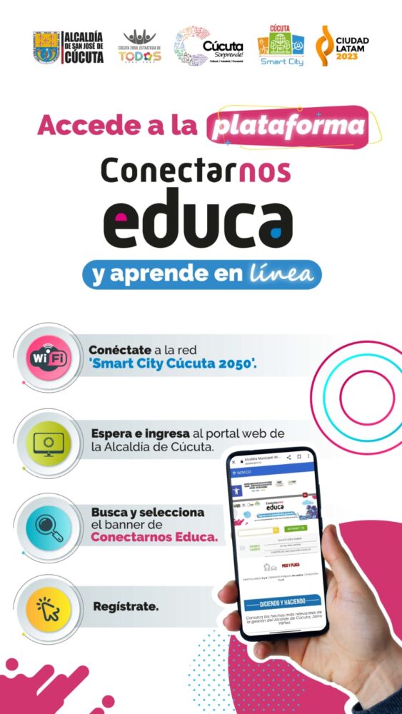 La Alcaldía de Cúcuta Lanza Plataforma de Educación Gratuita: Conectarnos Educa