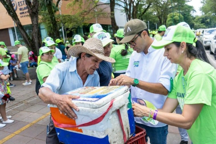 La ola ‘verde’ de Juan Camilo Chavez se tomó Villavicencio
